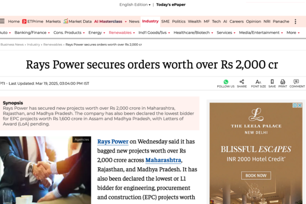 Rays-Power-secures-orders-worth-over-Rs-2-000-cr-The-Economic-Times-06-06-2025_01_01_PM